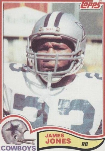 1982 Topps James Jones #319
