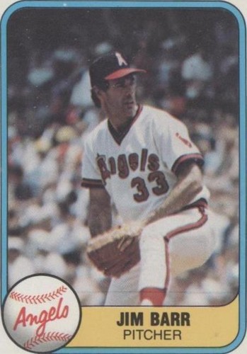1981 Fleer - Jim Barr #287