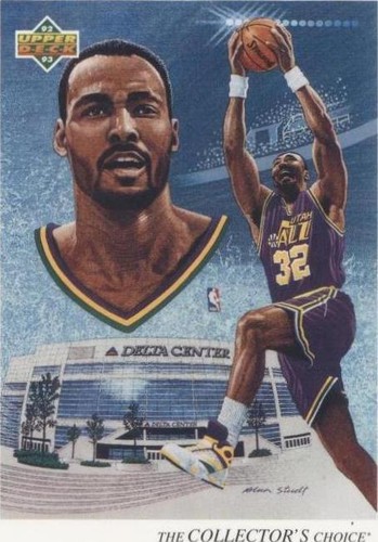 UPPER DECK Karl Malone コレクターウエア Amazon.com: 1992-93 Upper Deck McDonald's Basketball #P40