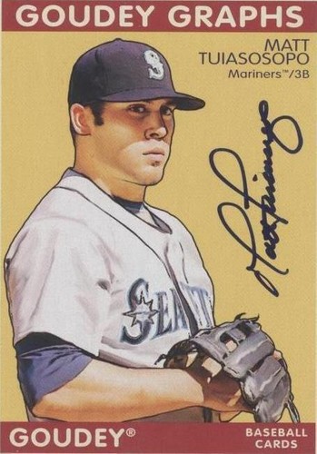 2009 Upper Deck Goudey - Matt Tuiasosopo #GG-MT