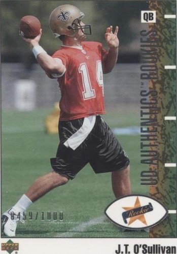 2002 UD Authentics J.T. O'Sullivan #121
