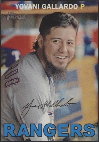 2016 Topps Heritage - Yovani Gallardo #158