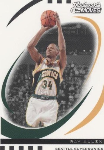 2006-07 Topps Trademark Moves - Ray Allen #4