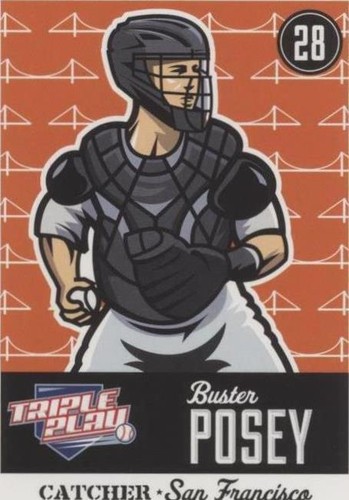 2012 Panini Triple Play - Buster Posey #71