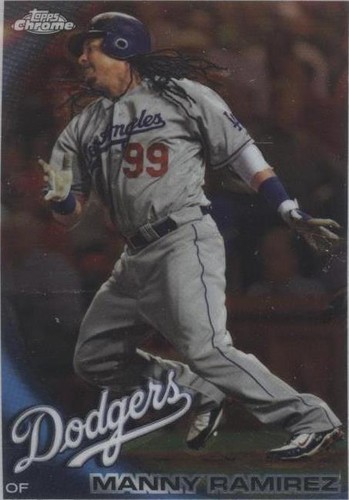 2010 Topps Chrome - Manny Ramirez #20