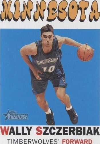 2000-01 Topps Heritage - Wally Szczerbiak #215
