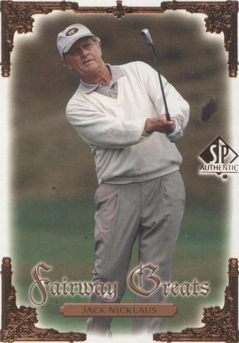 2001 SP Authentic - Jack Nicklaus #99