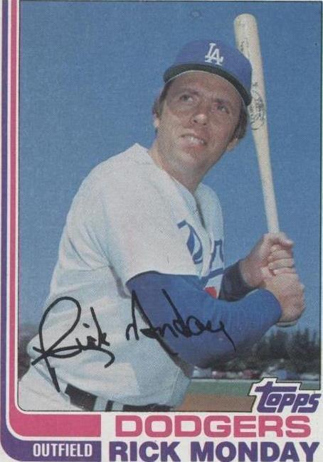 1982 Topps - Rick Monday #577
