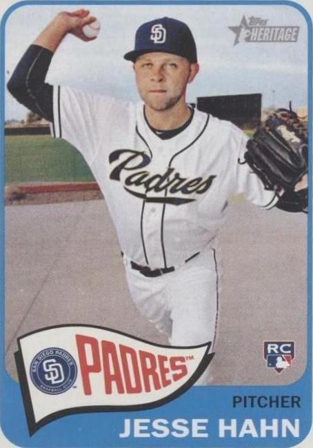 2014 Topps Heritage High Number - Jesse Hahn #H544
