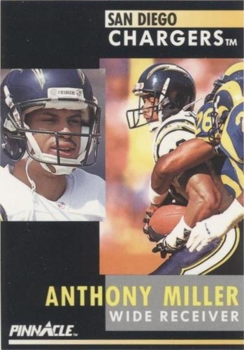 1991 Pinnacle Anthony Miller #184
