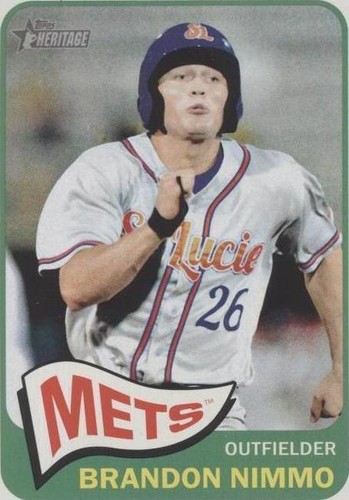 2014 Topps Heritage Minor League Edition - Brandon Nimmo #59