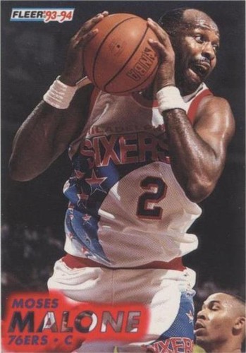 1993-94 Fleer - Moses Malone #353