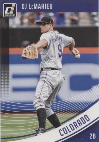 2018 Panini Donruss - D.J. LeMahieu #105