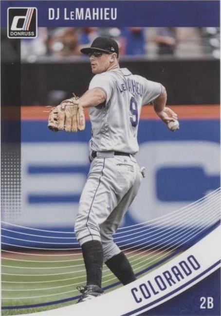 2018 Panini Donruss - D.J. LeMahieu #105