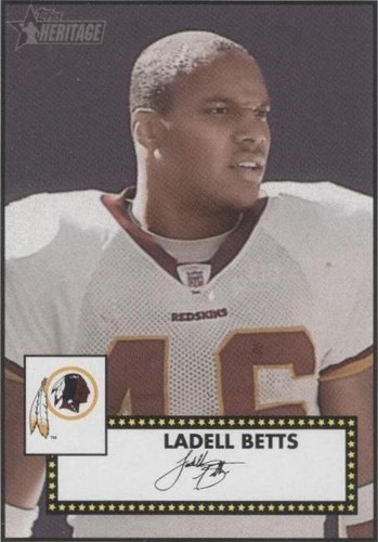 2006 Topps Heritage Ladell Betts #57