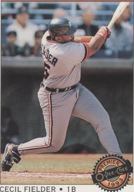1993 O-Pee-Chee Premier - Cecil Fielder #96