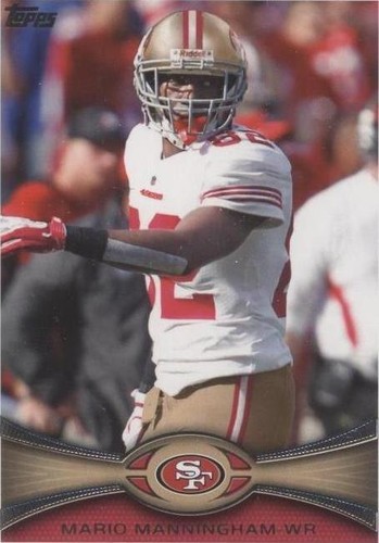 2012 Topps Mario Manningham #426