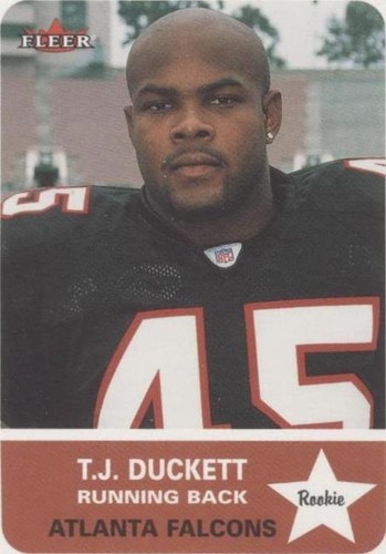2002 Fleer Tradition T.J. Duckett #265