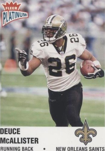 2003 Fleer Platinum Deuce McAllister #22