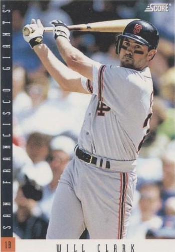 1993 Score - Will Clark #22