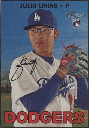 2016 Topps Heritage High Number - Julio Urias #600