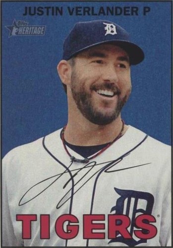 2016 Topps Heritage - Justin Verlander #420
