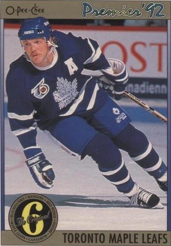 1991-92 O-Pee-Chee Premier - Gary Leeman #134