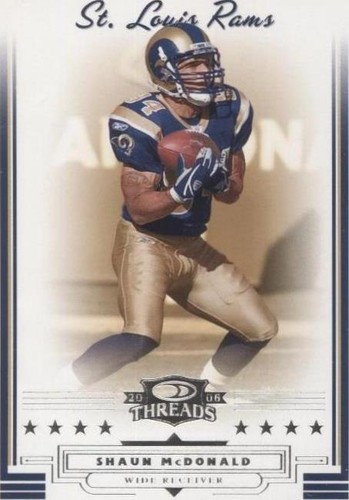 2006 Donruss Threads Shaun McDonald #85