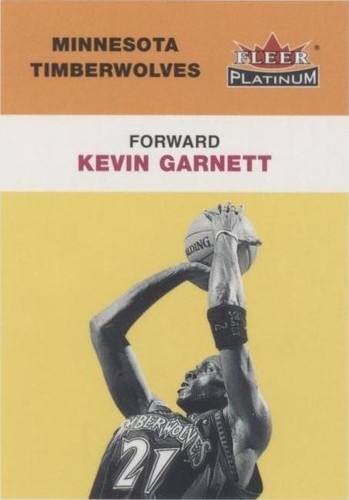 2001-02 Fleer Platinum - Kevin Garnett #54
