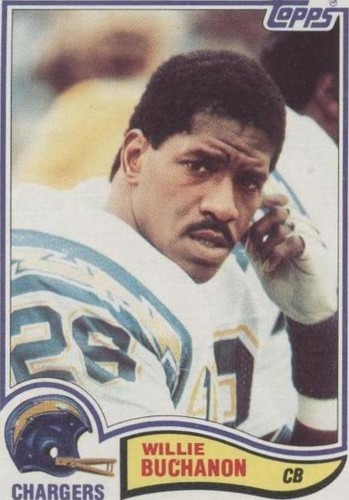 1982 Topps Willie Buchanon #227