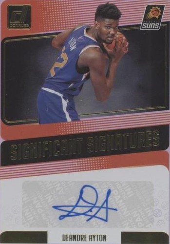 2018-19 Panini Donruss - Deandre Ayton #SS-DAY