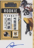2020 Panini Contenders Anthony McFarland Jr. #137