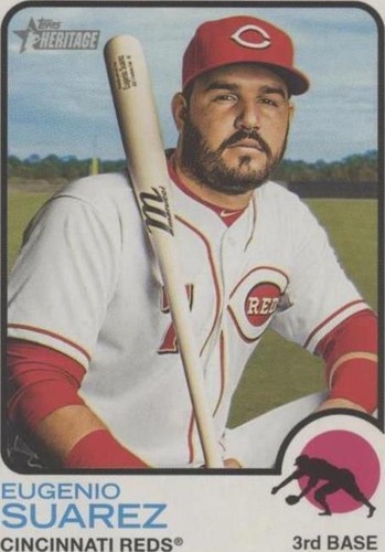 2022 Topps Heritage - Eugenio Suarez #27