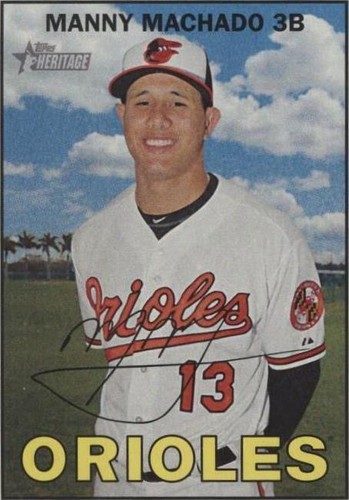 2016 Topps Heritage - Manny Machado #157