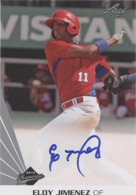 Eloy Jimenez Trading Cards for sale | eBay