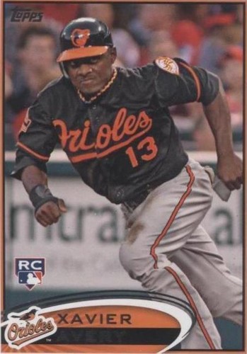 2012 Topps Update Series - Xavier Avery #US320