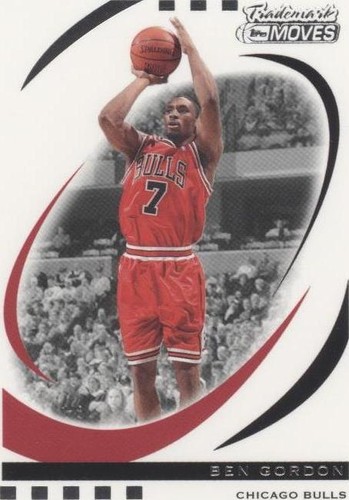 2006-07 Topps Trademark Moves - Ben Gordon #28