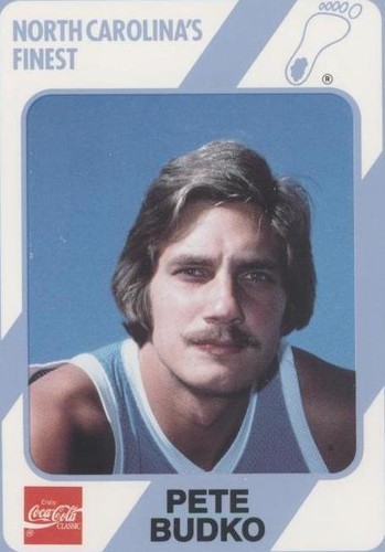 1989-90 Collegiate Collection/Coca-Cola North Carolina's Finest - Pete Budko #157