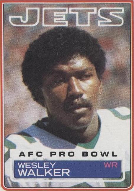 1983 Topps Wesley Walker #354