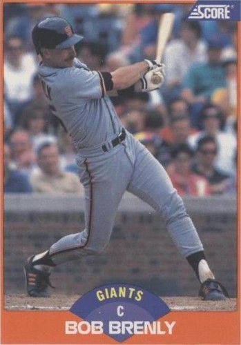 1989 Score - Bob Brenly #395