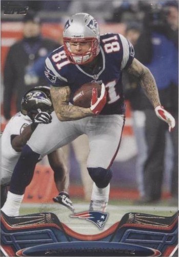 2013 Topps Aaron Hernandez #373