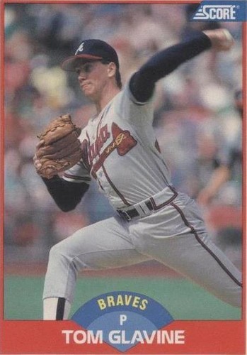 1989 Score - Tom Glavine #442