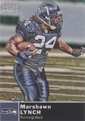 2010 Topps Magic Marshawn Lynch #179