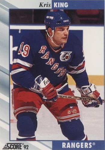 1992-93 Score - Kris King #181