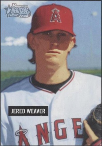 2005 Bowman Heritage - Jered Weaver #245