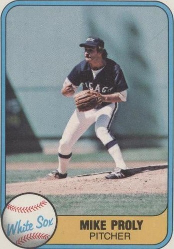 1981 Fleer - Mike Proly #358