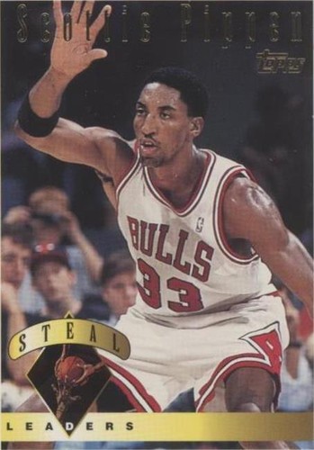 Scottie Pippen 1995-96 Topps Chicago Bulls #356 R316I 6 | eBay