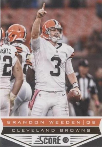 2013 Score Brandon Weeden #47