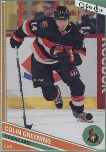 2013-14 O-Pee-Chee - Colin Greening #333