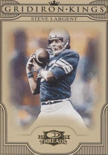 2008 Donruss Threads Steve Largent #CGK-39